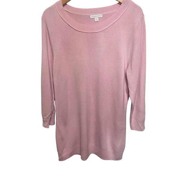 New York & Company Tops - New York‎ & Company Women’s Soft Pink Sweater Size XL